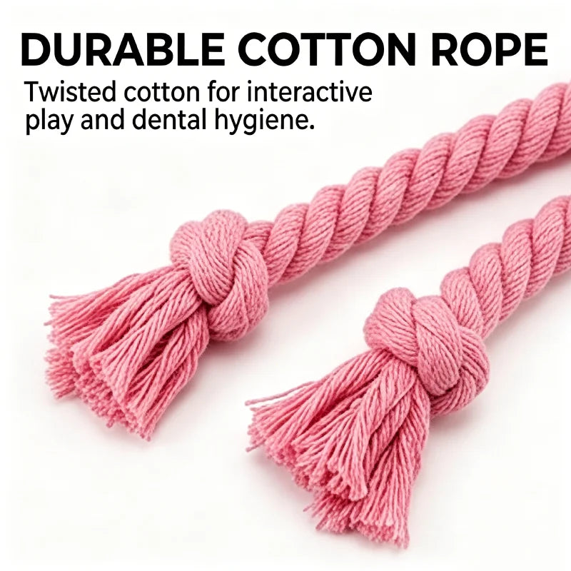 Squeaky Octopus Dog Toy Cotton Rope Interactive Chew Toy Boredom Relief Self Play Pet Toy for Small Puppy Dogs Wholesale