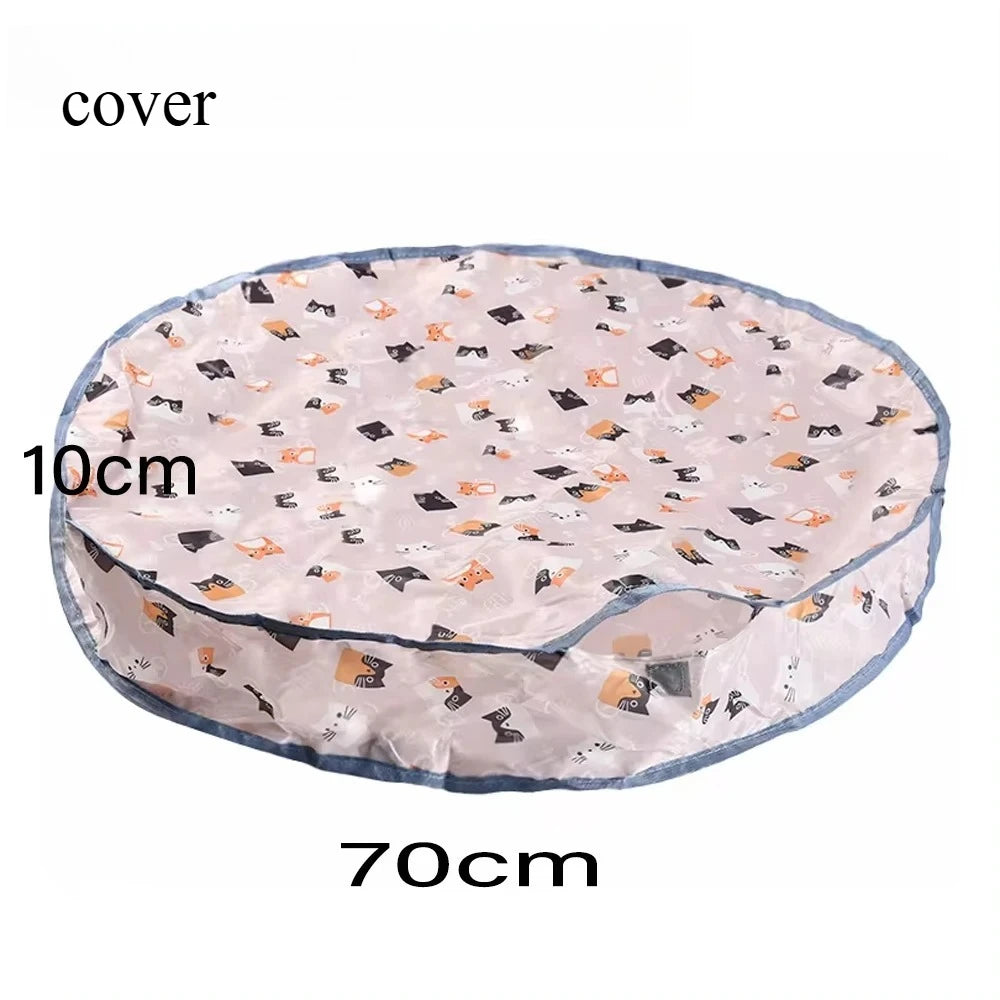 Cat Toys for Entertaining Yourself, Amusing Cat Balls, Automatic Cat Teaser, Hunting Cover for Cats, Toy Game Cover for Cats