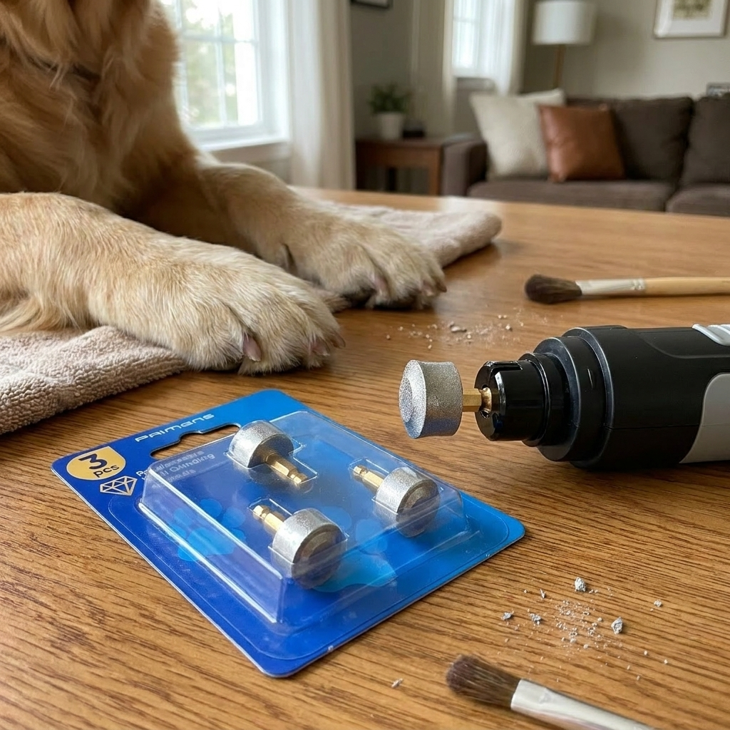 Dog nail grinder replacement heads