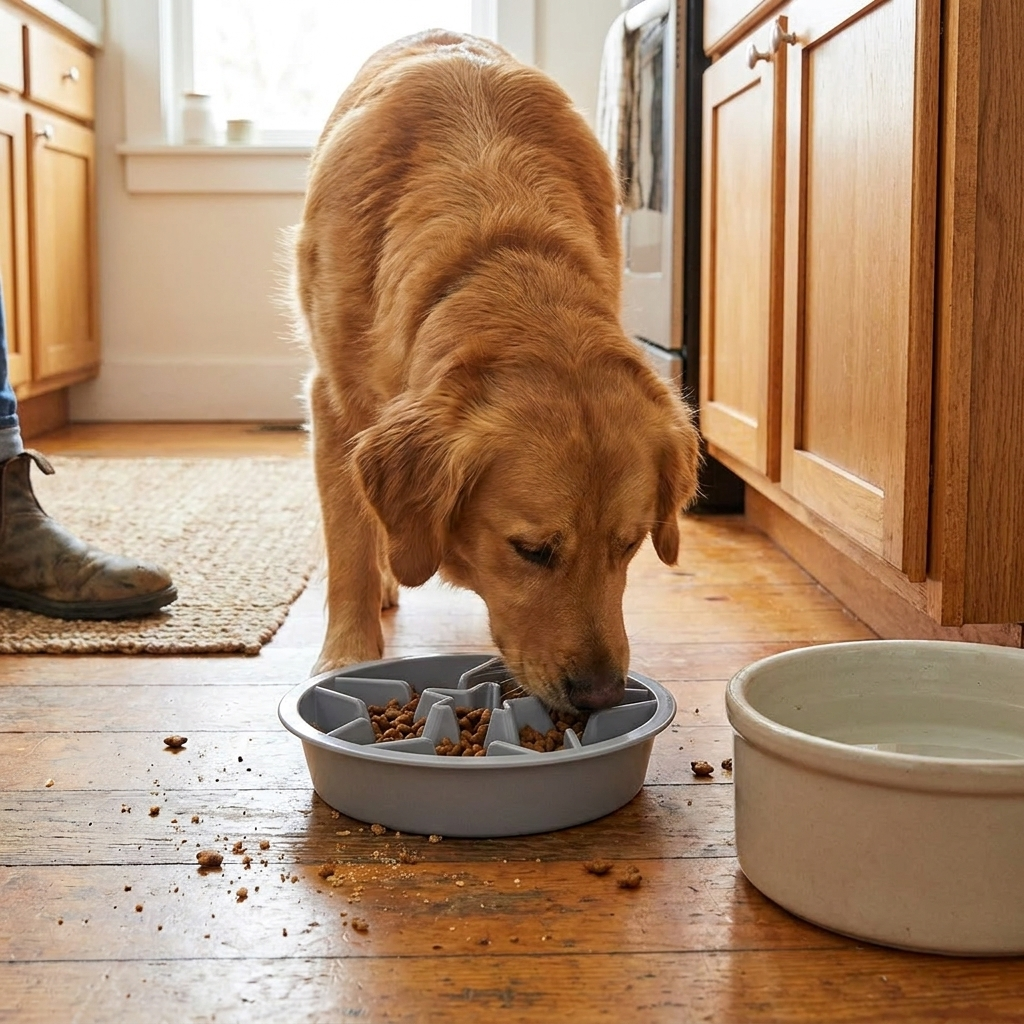 Slow Feeder Dog Bowls lifestyle
